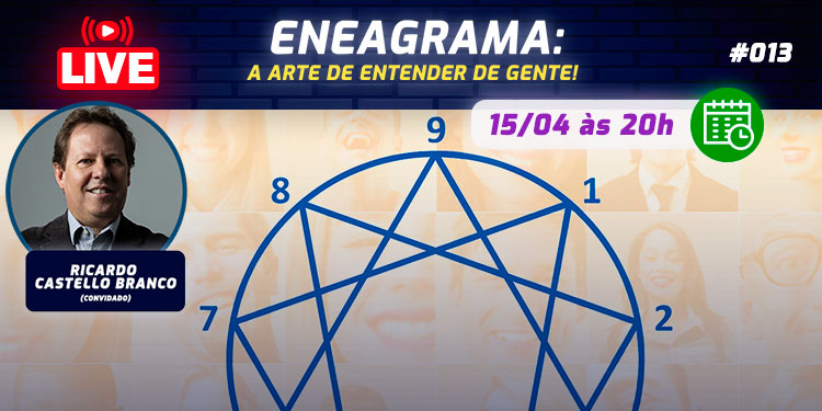 [LIVE #13]: ENEAGRAMA – A arte de entender de gente!